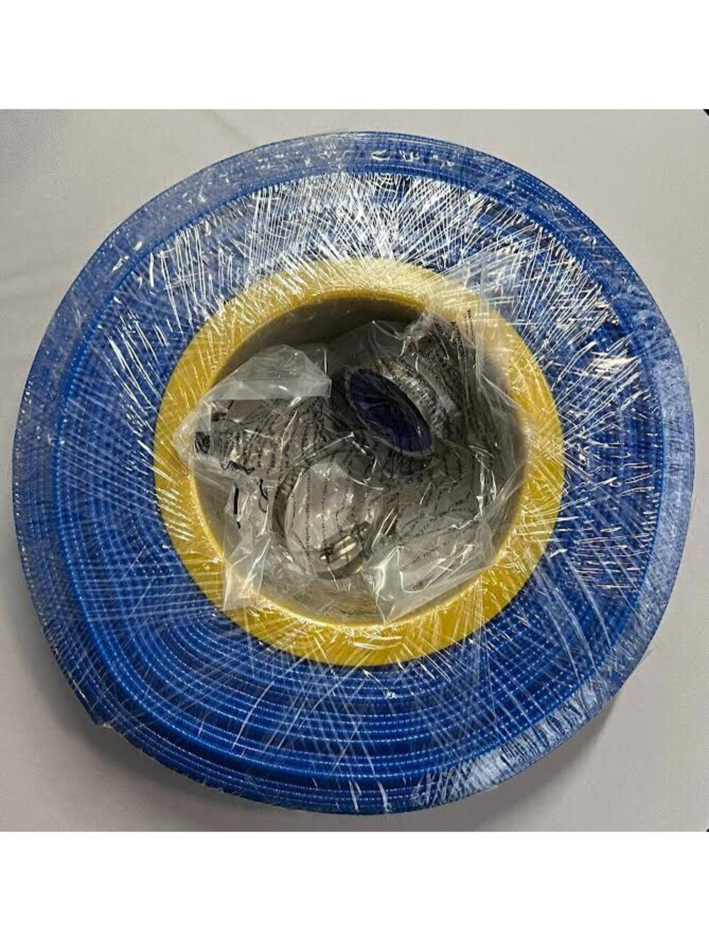 BOMGIE 1.5" Lay Flat Water Pump Discharge Hose Kit w/ Clamps & Thread Seal Tape